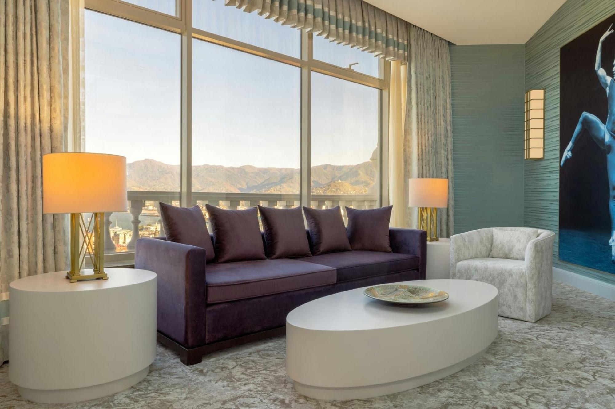 Sheraton Batumi Hotel Exteriör bild A 3D rendering of a living room